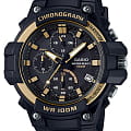 Casio Casio Illuminator MCW-110H-9A  MCW-110H-9A кварцевые мужские часы черный циферблат, браслет пластик — вид спереди
