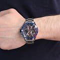 TAG Heuer TAG Heuer Carrera CAR201T.BA0766 механические мужские часы часы крупный план синий циферблата