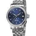 Epos Epos Ladies Diamonds 4390.152.20.96.30  4390.152.20.96.30 механические женские часы синий циферблат, браслет нержавеющая сталь — вид спереди