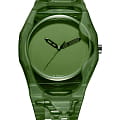 D1 Milano D1 Milano MAD Paris x D1 MDRJ05  MDRJ05 кварцевые мужские часы зеленый циферблат, браслет  нейлоновое волокно с полиуретановыми вставками — вид спереди