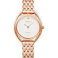 Obaku Obaku Diamond V286LXVISV  V286LXVISV кварцевые женские часы белый циферблат, браслет сталь с ip покрытием — вид спереди