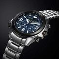 Citizen Citizen Promaster JV1006-51L кварцевые мужские часы часы крупный план синий циферблата