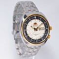 Orient Orient Revival RA-AA0E01S механические мужские часы часы крупный план белый циферблата