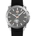 Jacques Lemans Jacques Lemans Derby 1-2202A  1-2202A кварцевые мужские часы серый циферблат, браслет кожаный — вид спереди
