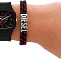 Diesel Diesel DZ2191SET кварцевые мужские часы часы крупный план черный циферблата