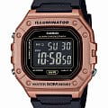 Casio Casio Collection W-218HM-5B  W-218HM-5B кварцевые мужские часы   циферблат, браслет пластик — вид спереди
