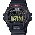 Casio Casio G-Shock DW-6900UB-9DR  DW-6900UB-9DR электронные мужские часы черный циферблат, браслет пластик — вид спереди