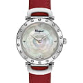 Salvatore Ferragamo Salvatore Ferragamo Signature SFDM00118  SFDM00118 кварцевые женские часы перламутровый циферблат, браслет кожаный — вид спереди