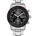 Hamilton Hamilton Khaki Aviation Converter H76726130  H76726130 механические мужские часы черный циферблат, браслет нержавеющая сталь — вид спереди