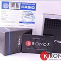 Casio Casio Illuminator LA670WEL-1B illuminator японские женские часы на браслете кожа + текстиль боковой вид