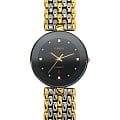 Rado Rado Florence Rondo R48743153  R48743153 кварцевые мужские часы черный циферблат, браслет нержавеющая сталь с pvd-покрытием — вид спереди