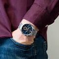 Festina Festina Timeless Chrono F20285/3  наручные мужские часы фото под углом.