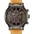 Timberland Timberland Driscoll TDWGF0055703  TDWGF0055703 кварцевые мужские часы черный циферблат, браслет кожаный — вид спереди