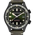 Spinnaker Spinnaker Bradner SP-5062-04  SP-5062-04 механические мужские часы  зеленый циферблат, браслет кожаный — вид спереди