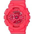 Casio Casio G-Shock GMA-S110VC-4A  GMA-S110VC-4A электронные женские часы розовый циферблат, браслет пластик — вид спереди