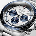Longines Longines Conquest L3.835.4.98.6 мужские часы желтый циферблат на запястье