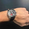 Certina Certina DS Podium Chronograph 1/100 sec C001.647.16.057.01 кварцевые мужские часы часы крупный план черный циферблата
