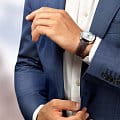 Longines Longines Master Collection L2.909.4.77.3 механические мужские часы часы крупный план серебристый циферблата