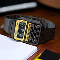 Оригинальные часы Casio Casio Vintage CA-500WEGG-9BDF (CA-500WEGG-9B) кварцевые калибр механизма  общий вид