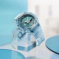 Casio Casio G-Shock GMA-S2100SK-2A женские часы зеленый циферблат на запястье