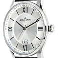 Jacques Lemans Jacques Lemans 1-1845S  австрийские мужские часы на браслете кожаный боковой вид