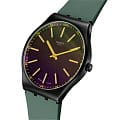 Swatch SS07B112 женские часы застежка крупным планом