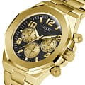 Guess Guess Empire GW0489G2 кварцевые мужские часы часы крупный план черный циферблата