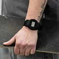 Casio Casio G-Shock DW-5600BCE-1DR (DW-5600BCE-1), g-shock япония мужские часы на браслете тканевый боковой вид