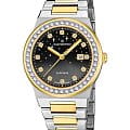 Candino Candino Lady Elegance Sparkling Date C4750/4  C4750/4 кварцевые женские часы  циферблат, браслет нержавеющая сталь с pvd-покрытием — вид спереди