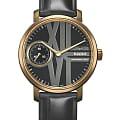 Rado Rado DiaMaster Automatic R14586155 Automatic R14586155 механические мужские часы черный циферблат, браслет кожаный — вид спереди