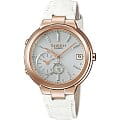 Casio Casio Sheen SHB-200CGL-7A  SHB-200CGL-7A  женские часы перламутровый циферблат, браслет кожаный — вид спереди