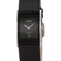 Rado Rado Integral R20758155  R20758155 кварцевые женские часы черный циферблат, браслет кожаный — вид спереди