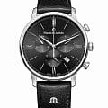Maurice Lacroix Maurice Lacroix Eliros Chronograph EL1098-SS001-310-1  EL1098-SS001-310-1 кварцевые мужские часы  цветной циферблат, браслет кожаный — вид спереди