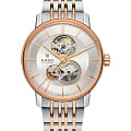 Rado Rado Coupole Classic Open Heart Automatic R22894023 Classic R22894023 механические мужские часы серебристый циферблат, браслет сталь c pvd покрытием — вид спереди