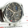 Certina Certina DS-8 Chronograph Moon Phase C033.450.16.081.00 кварцевые мужские часы часы крупный план коричневый циферблата