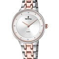 Festina Festina Mademoiselle F20626/1  F20626/1 кварцевые женские часы серебристый циферблат, браслет сталь c pvd покрытием — вид спереди