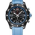 Breitling Breitling Endurance Pro 38 X83310281B1S1  X83310281B1S1 кварцевые женские часы  черный циферблат, браслет каучук — вид спереди