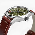 Hamilton Hamilton Khaki Field Auto H70455560 мужские часы зеленый циферблат на запястье