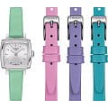 Tissot Tissot Lovely Summer Set T058.109.16.031.01 кварцевые женские часы часы крупный план серебристый циферблата