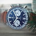 Hamilton Hamilton American Classic Intra-Matic Auto Chrono H38416541  — детали корпуса и кожаный