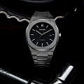 D1 Milano D1 Milano Automatico ATBJ02 механические мужские часы часы крупный план серый циферблата