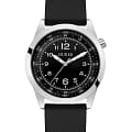 Guess Guess Max GW0494G1  GW0494G1 кварцевые мужские часы черный циферблат, браслет силикон — вид спереди
