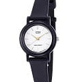 Casio Casio Collection LQ-139EMV-7AL  LQ-139EMV-7AL кварцевые женские часы белый циферблат, браслет пластик — вид спереди
