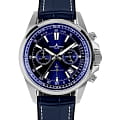 Jacques Lemans Jacques Lemans  Sport 1-2117C  1-2117C кварцевые мужские часы синий циферблат, браслет кожаный — вид спереди