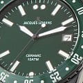 Jacques Lemans Jacques Lemans High Tech Ceramic 42-10F,  австрия мужские часы на браслете сталь + pvd + керамика боковой вид