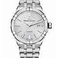 Maurice Lacroix Maurice Lacroix Aikon Automatic AI6008-SS002-130-1  AI6008-SS002-130-1 механические мужские часы бежевый циферблат, браслет нержавеющая сталь — вид спереди