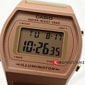 Casio Casio B640WMR-5AEF,  япония мужские часы на браслете сталь с ip покрытием боковой вид