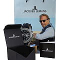 Jacques Lemans Jacques Lemans  Sport 1-2117C кварцевые мужские часы часы крупный план синий циферблата