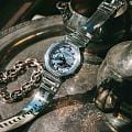 Casio Casio G-Shock GM-2100YM-8A мужские часы серебристый циферблат на запястье