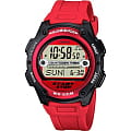 Casio Casio Illuminator W-756-4A  W-756-4A кварцевые мужские часы серый циферблат, браслет пластик — вид спереди